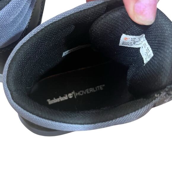Timberland | Boltero Boys High Top Sneaker Boots Winter Snow Suede Black Size 5 - Picture 10 of 12